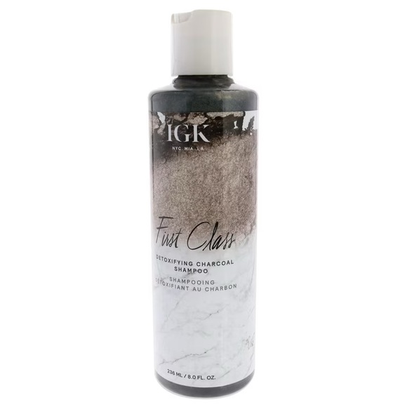 IGK FIRST CLASS DETOXIFYING CHARCOAL SHAMPOO & REPLENISHING CONDITIONER SET - Picture 3 of 7